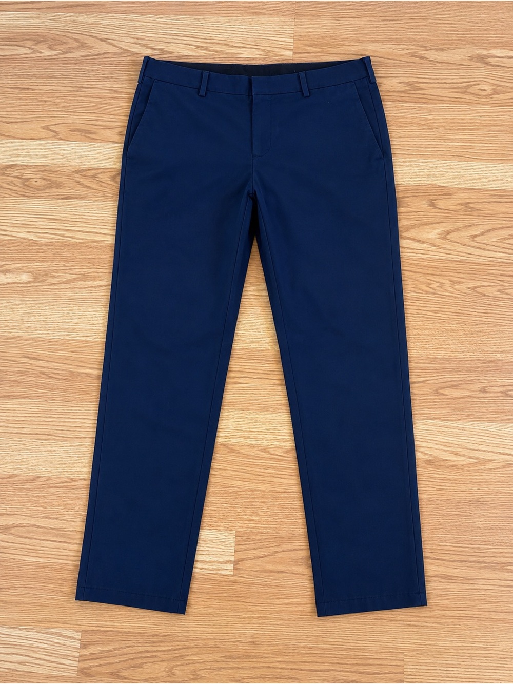Awearness Kenneth Cole Slim Fit Navy Blue Men's Dress Pants Size 36X32